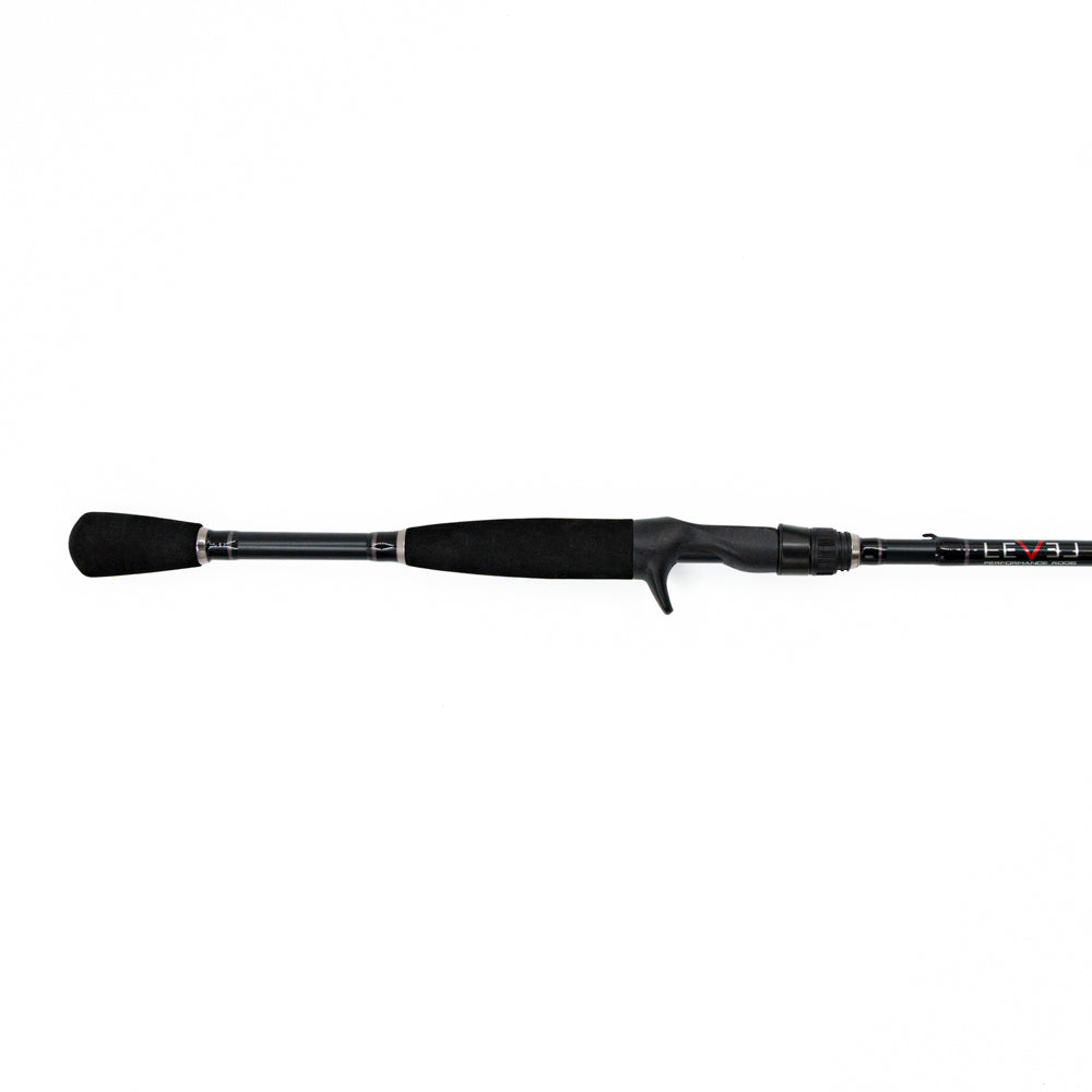 baitcasting rod with medium & medium heavy power tips Level Fishing Rods 7'2" Medium Heavy – Level Rods