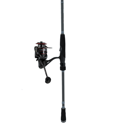 7' medium light spinning rod combo Level Rake Series - 7'4" Medium Light Fast